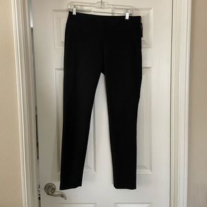 MARCIANO black side zip cotton pants